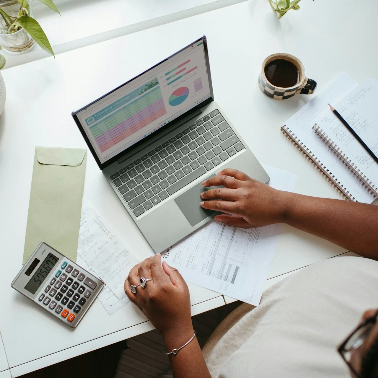Routine business finance work